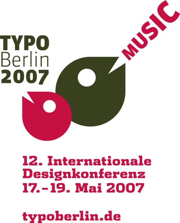 TYPO Berlin 2007 »Music« Logo